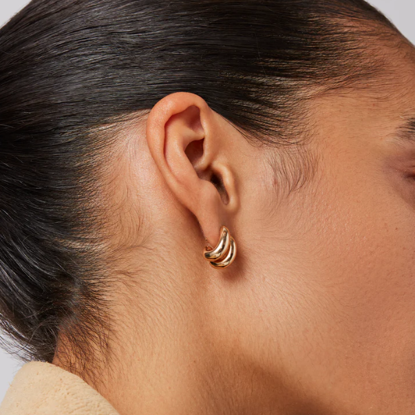 Mini Florence Earrings Gold