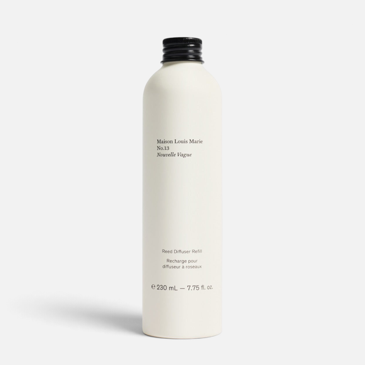 Shop Rescue Spa Maison Louis Marie No.13 Nouvelle Vague reed diffuser refill bottle in white with black cap