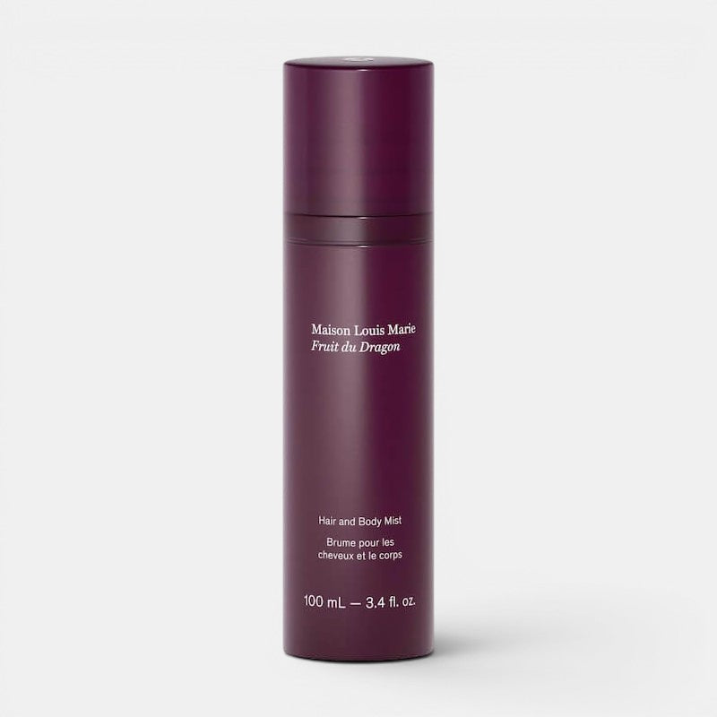 Maison Louis Marie hair and body mist bottle on a white background
