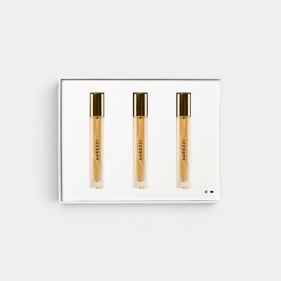 Shop Rescue Spa gold fresh mint mouth spray 3-pack in a white gift box, fluoride and alcohol-free breath freshener.