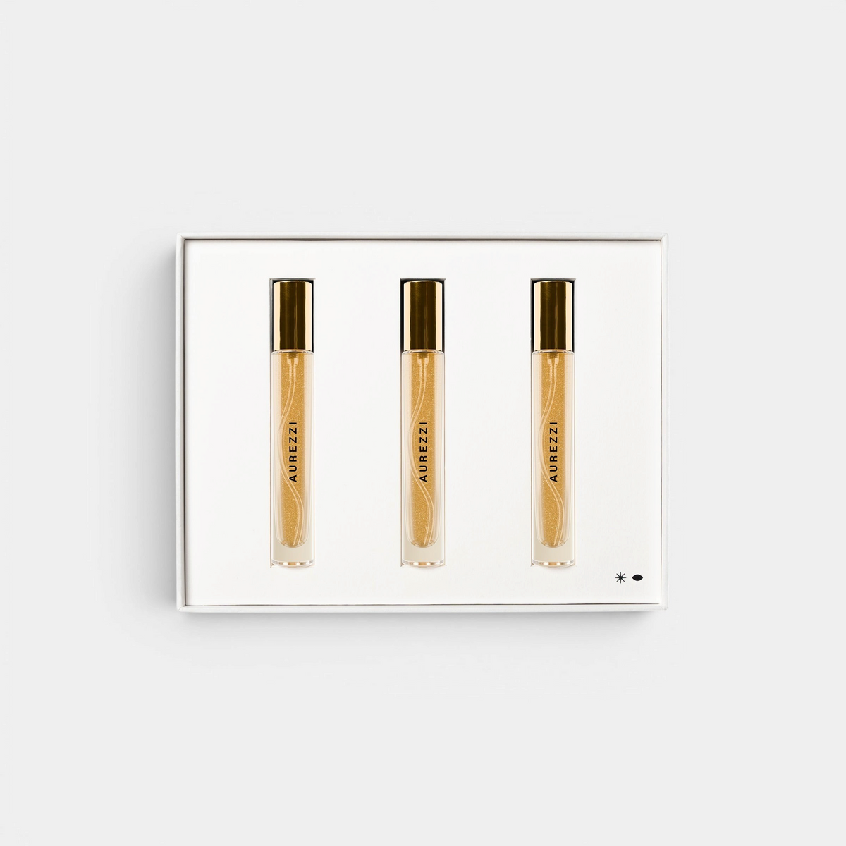 Shop Rescue Spa gold fresh mint mouth spray 3-pack in a white gift box, fluoride and alcohol-free breath freshener.