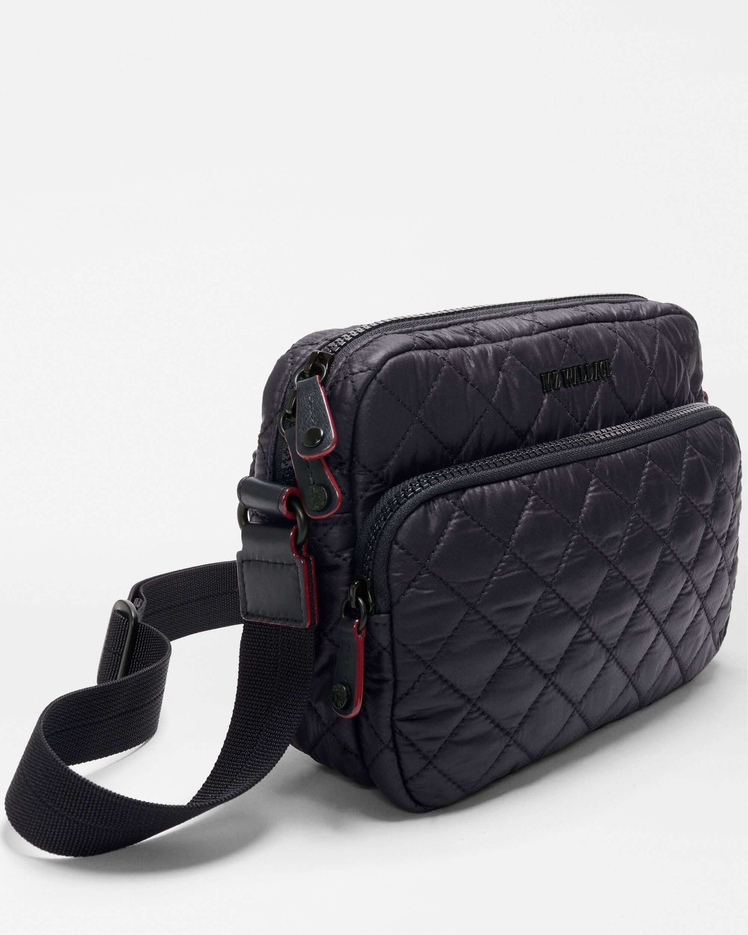 Small Metro Camera Crossbody Bag - Black