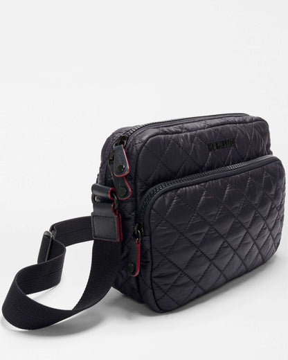 Small Metro Camera Crossbody Bag - Black