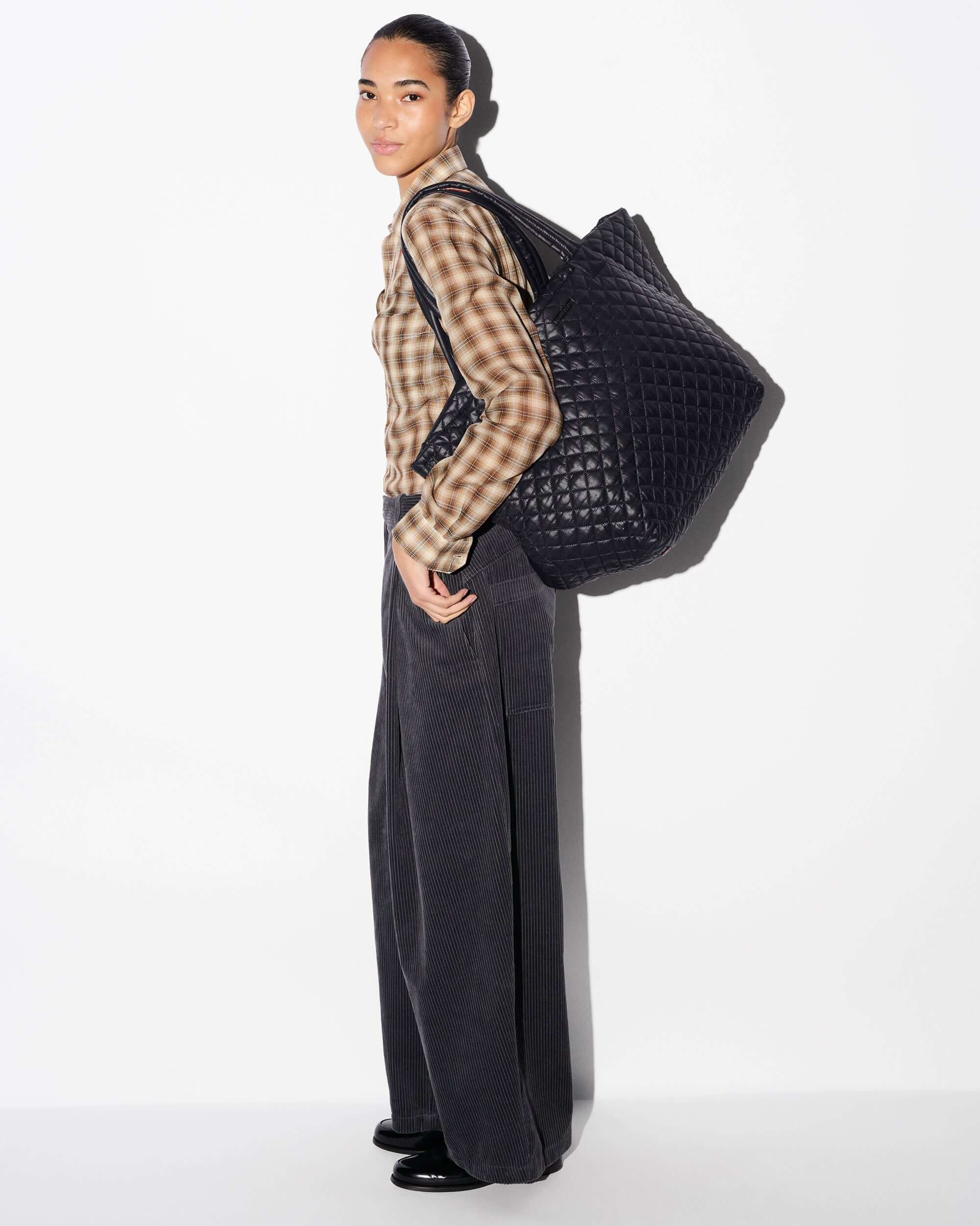Large Metro Tote Deluxe II - Black