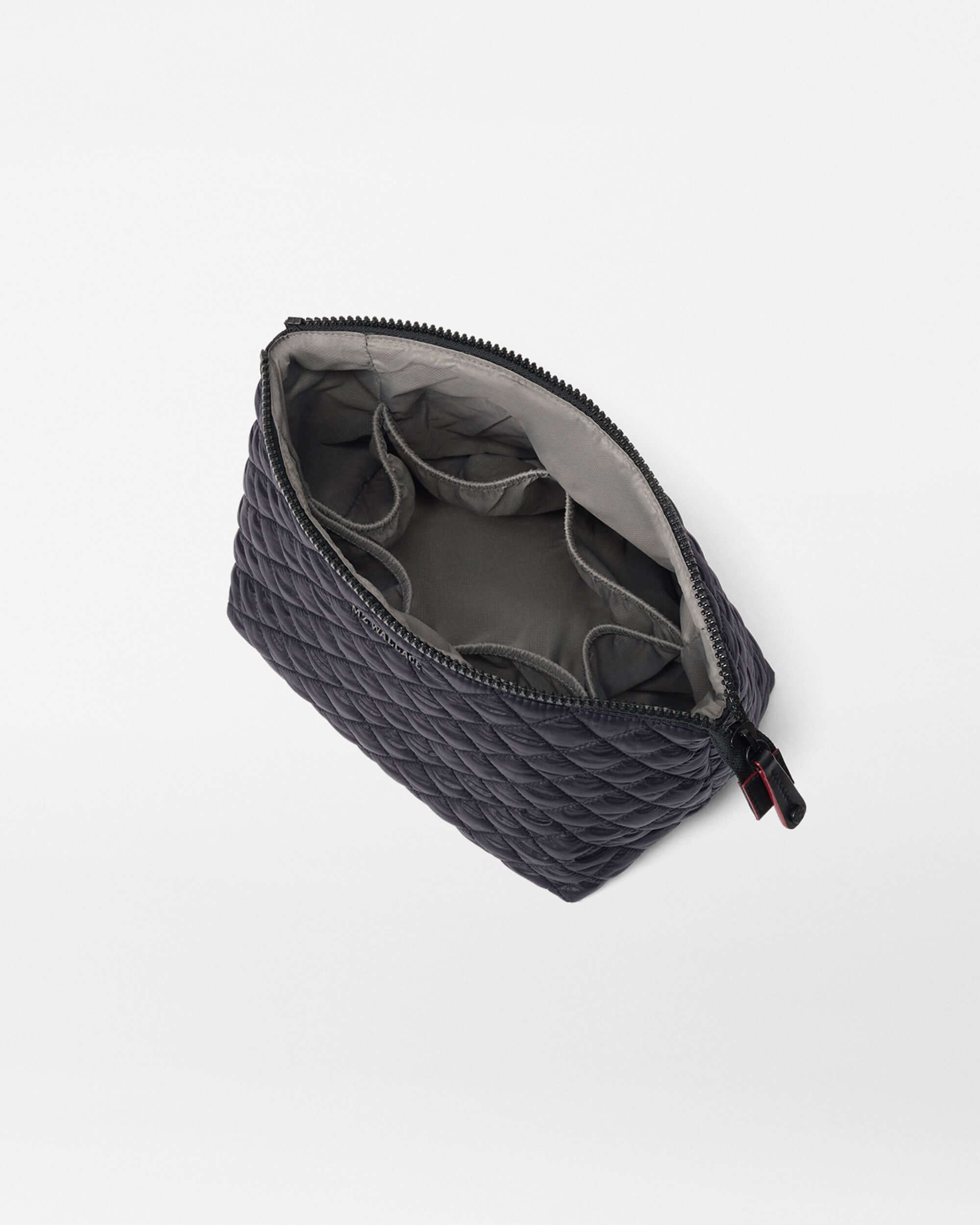 Zoey Large Zip Pouch - Black | MZ Wallace | Shop Rescue Spa