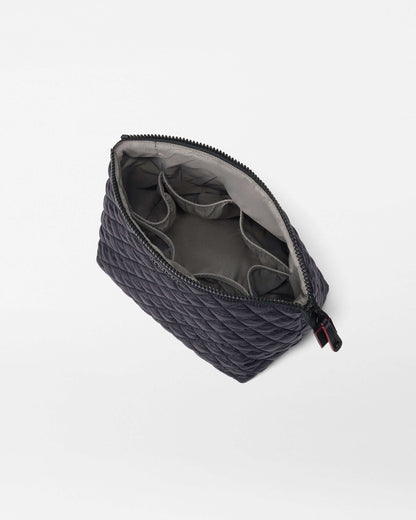 Zoey Large Zip Pouch - Black