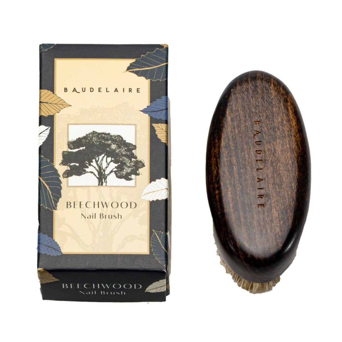 Beechwood Nail Brush 4&quot;