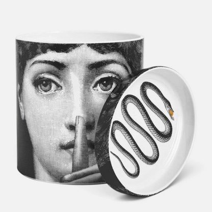 Shop Rescue Spa Nel Mentre large scented candle featuring Lina Cavalieri&