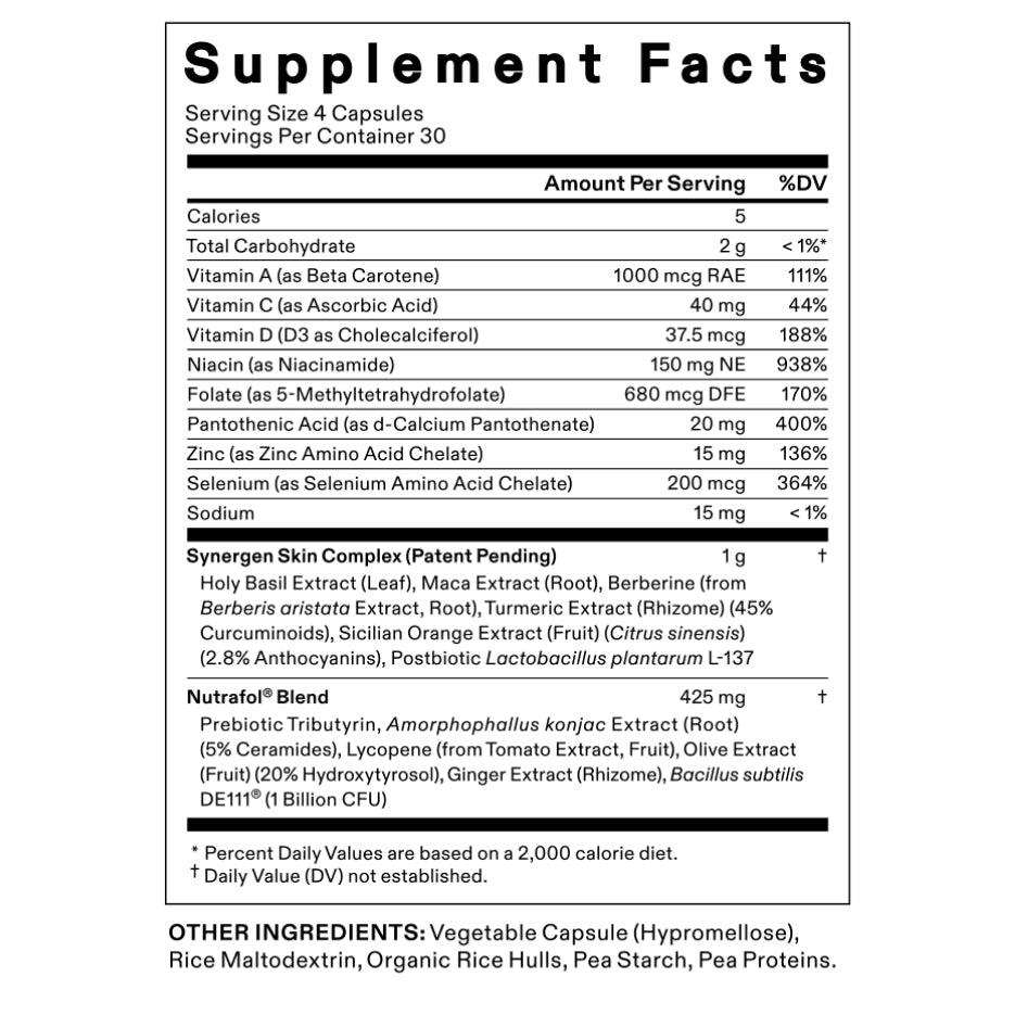 Clear Skin Nutraceutical