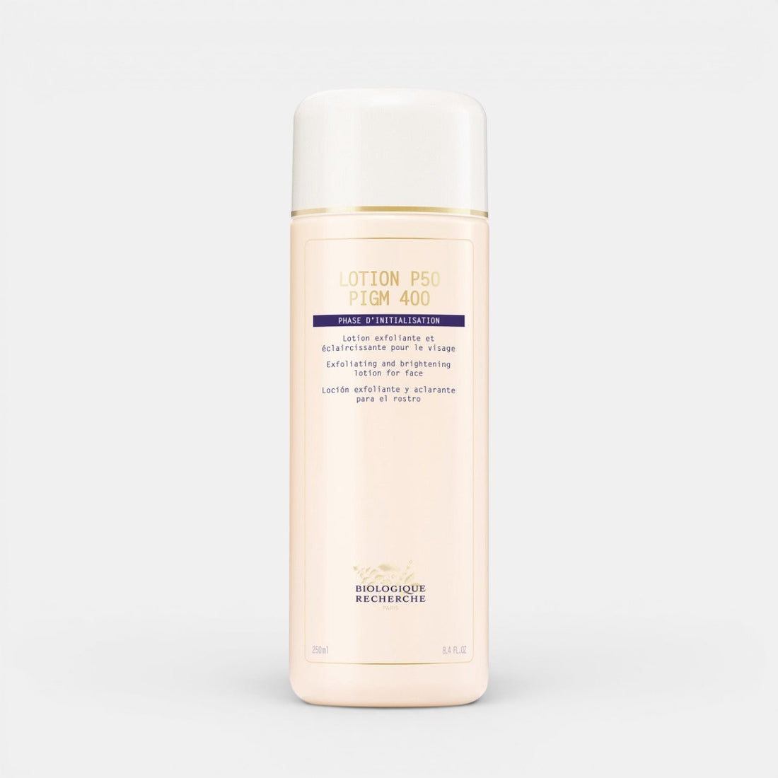 Biologique Recherche Lotion P50 PIGM 400 exfoliating and brightening face toner size 8.4oz