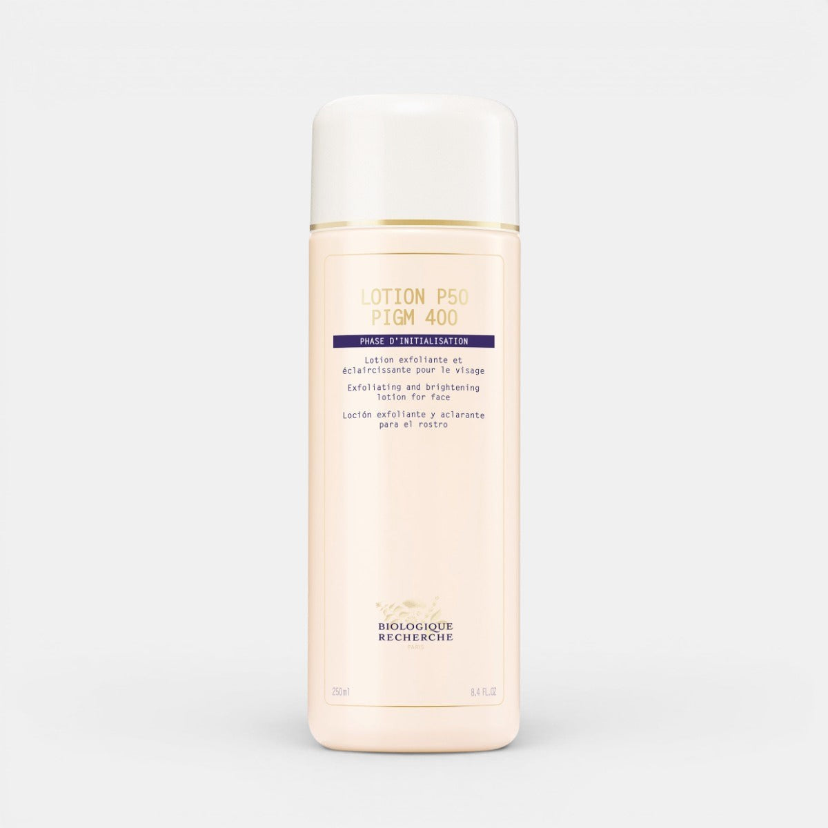 Biologique Recherche Lotion P50 PIGM 400 exfoliating and brightening face toner size 8.4oz