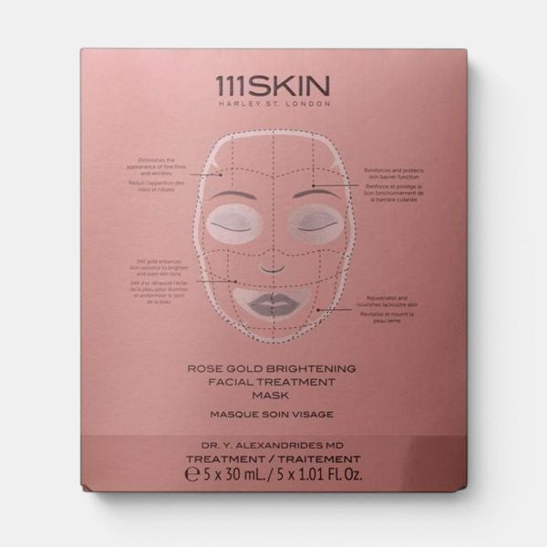 Rose Gold Brightening Facial Treatment Mask
