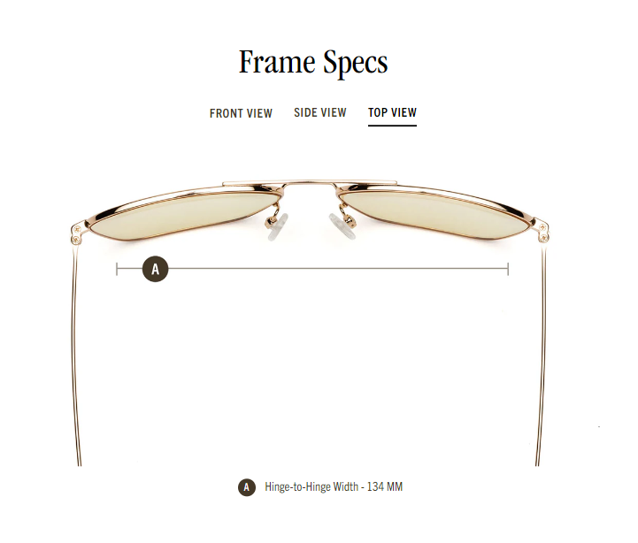 Hooper Polished Gold - Polarized Gray-green