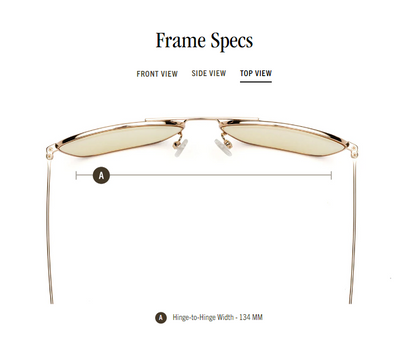 Hooper Polished Gold - Polarized Gray-green