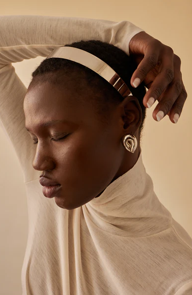 Liv Petite Metal Headband Rhodium