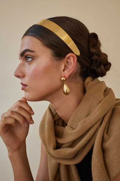 Liv Petite Metal Headband Gold