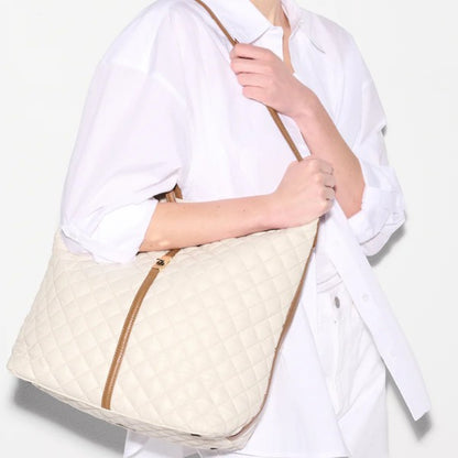 Large Astor Hobo - Sandshell With Brown