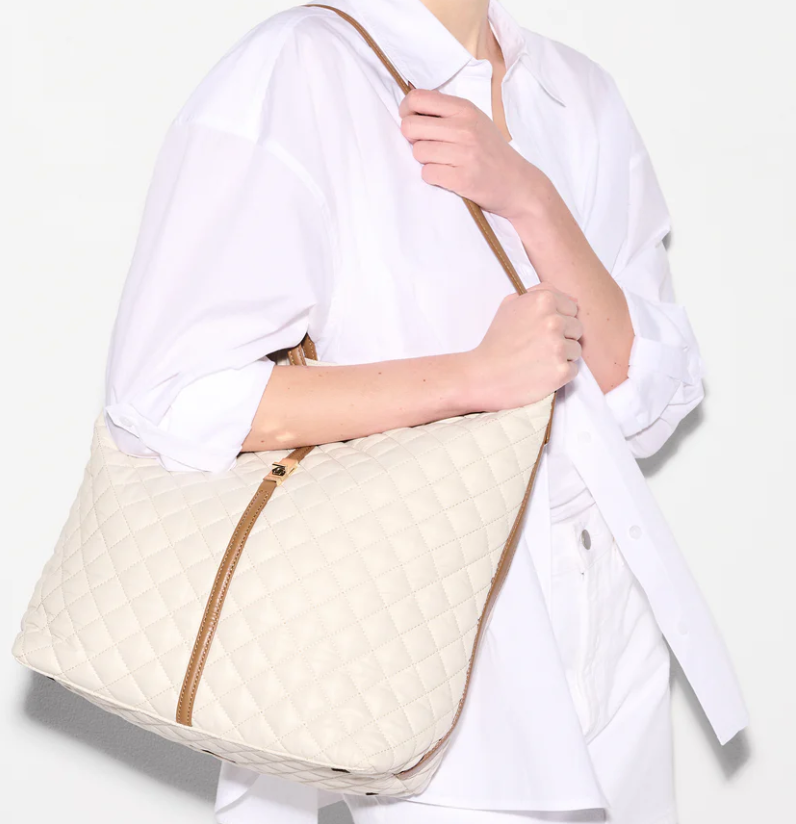 Large Astor Hobo - Sandshell With Brown