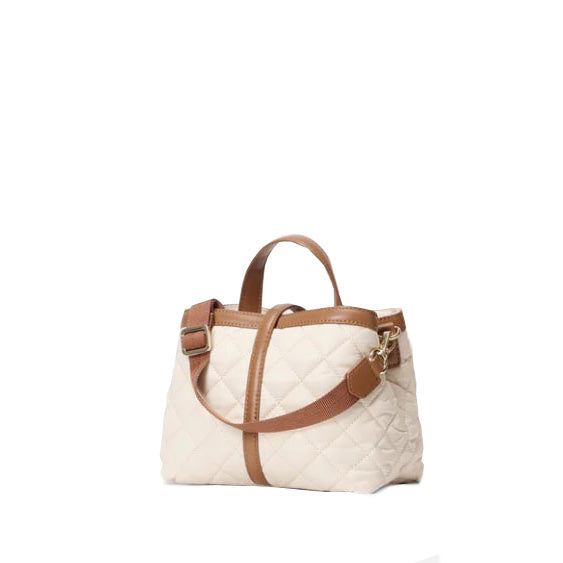 Mini Astor Top Handle - Sandshell With Brown