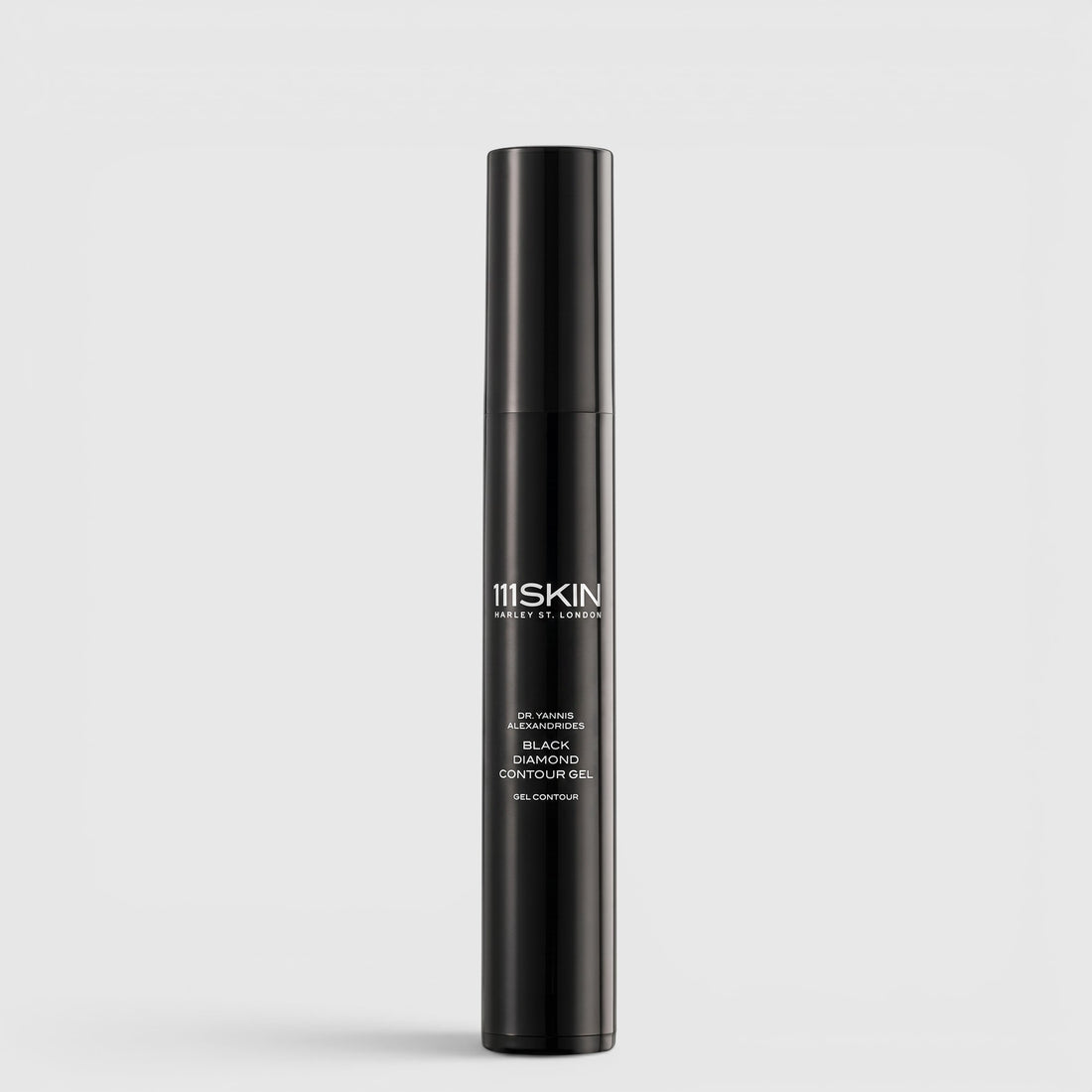 Shop Rescue Spa 111SKIN Black Diamond Contour Gel anti-ageing peptide treatment in a sleek black pump bottle.