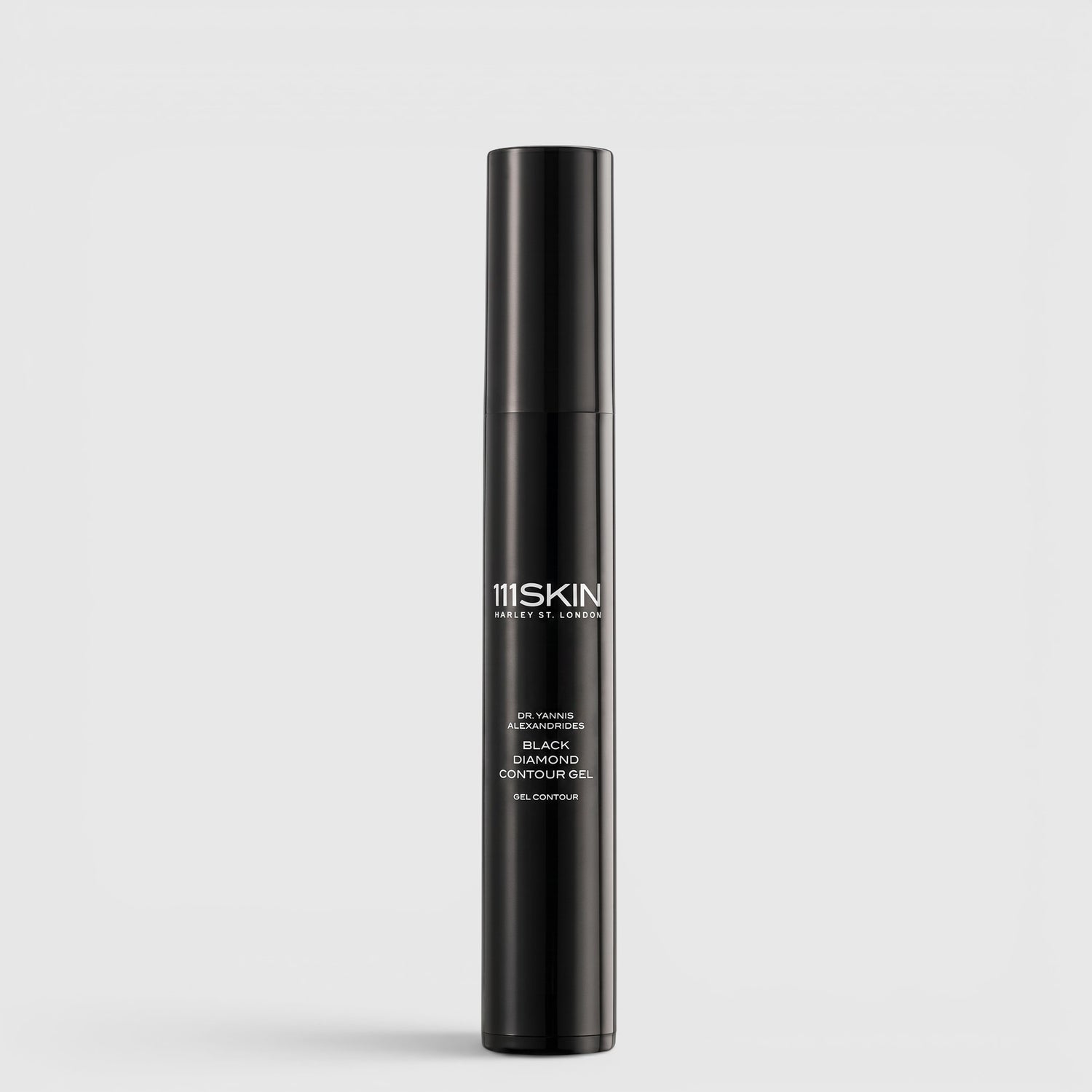 Shop Rescue Spa 111SKIN Black Diamond Contour Gel anti-ageing peptide treatment in a sleek black pump bottle.