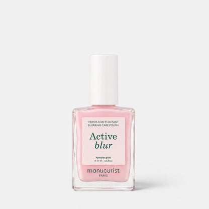 Shop Rescue Spa Active Blur powder pink nail polish bottle with a matte finish for strengthening and smoothing nails.