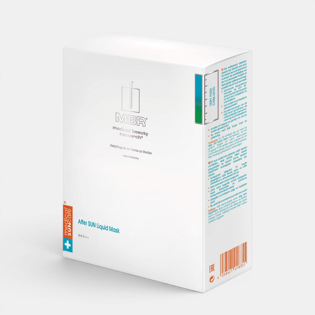 Shop Rescue Spa MBR After Sun Liquid Mask box for soothing and hydrating UV-stressed skin