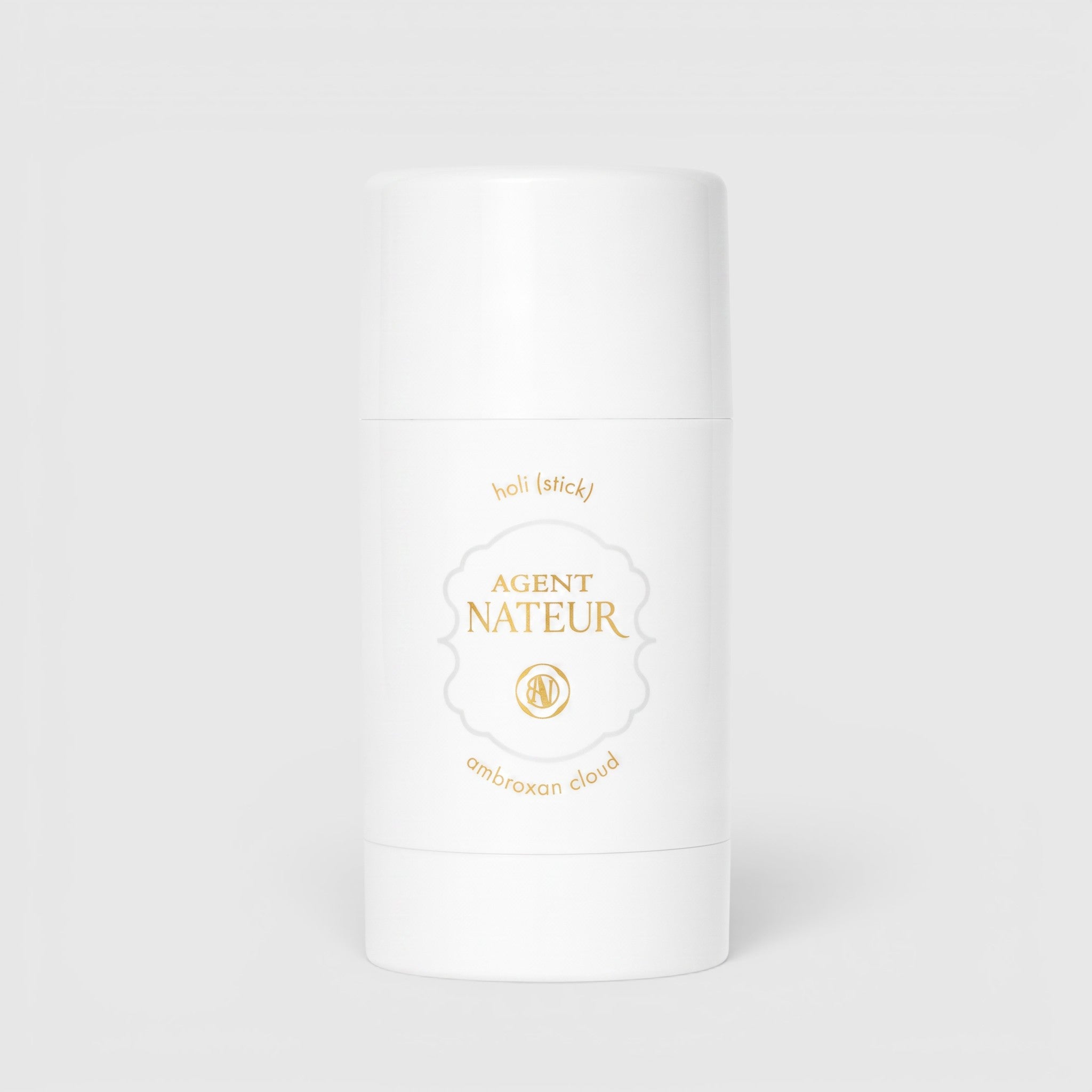 Shop Rescue Spa Agent Nateur holi (stick) Ambroxan Cloud aluminum-free deodorant in a white twist-up tube.