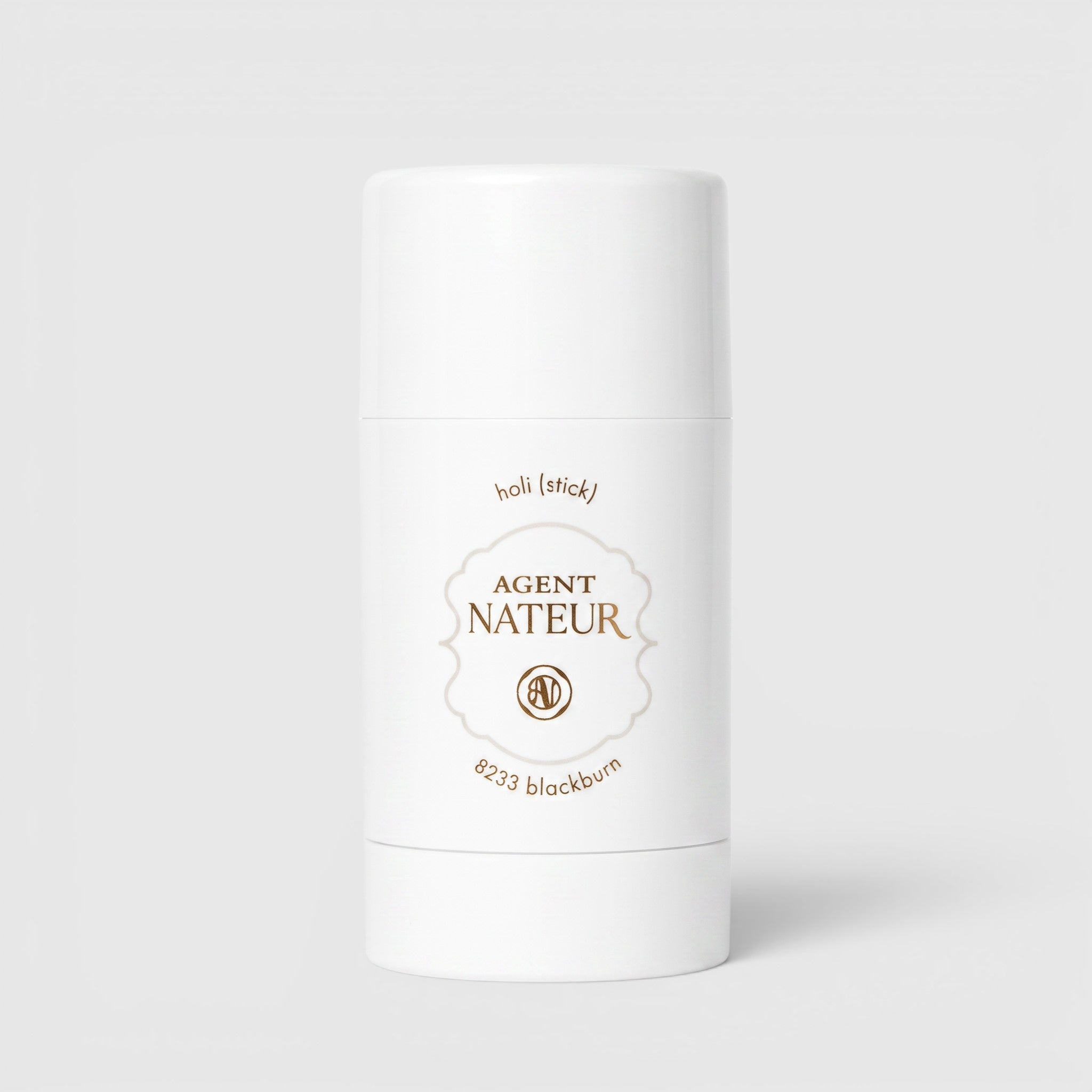 Shop Rescue Spa Agent Nateur holi (stick) 8233 Blackburn aluminum-free natural deodorant in a white twist-up tube.