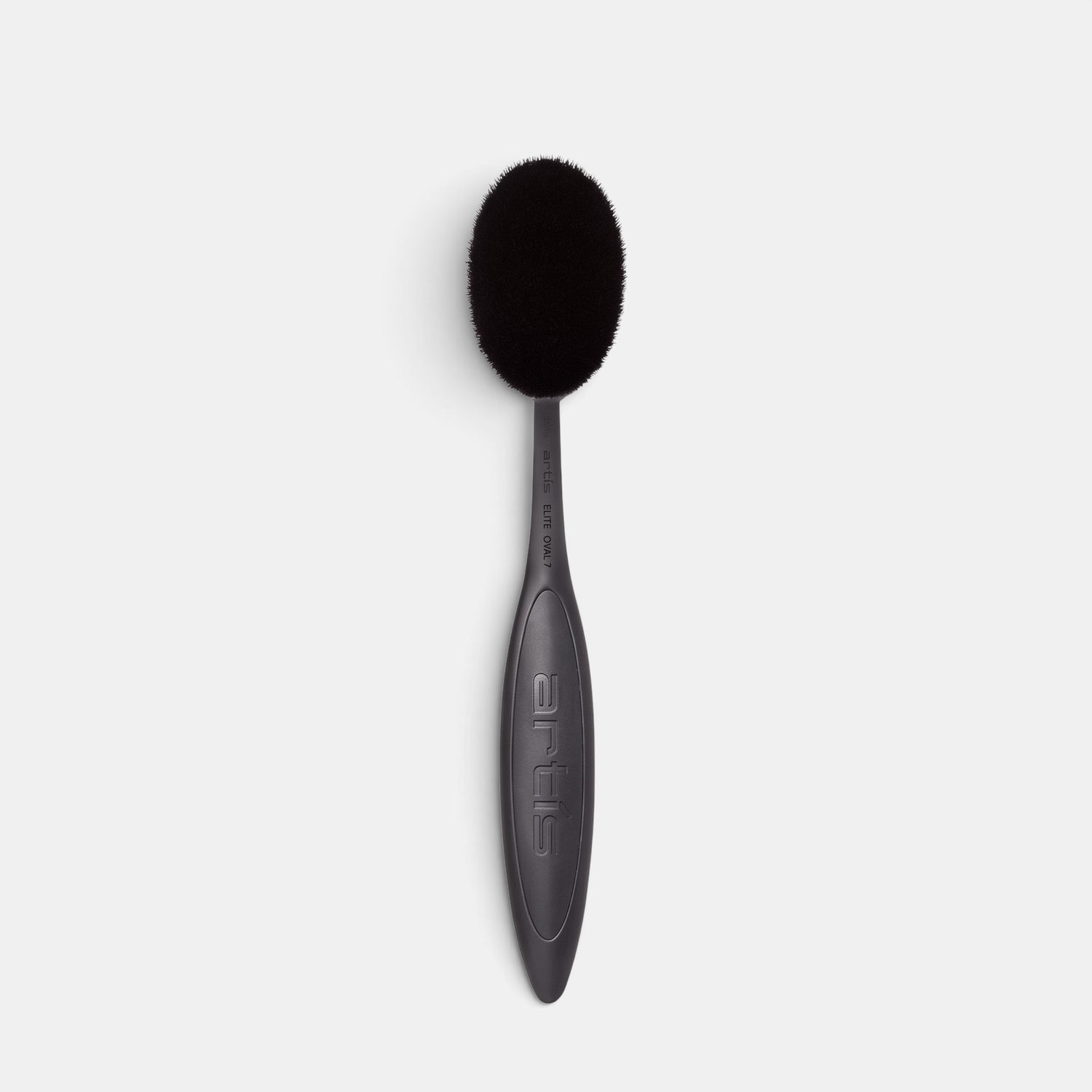 Shop Rescue Spa Artis Elite Oval 7 makeup brush in black with ergonomic handle and dense cruelty-free CosmeFibre bristles