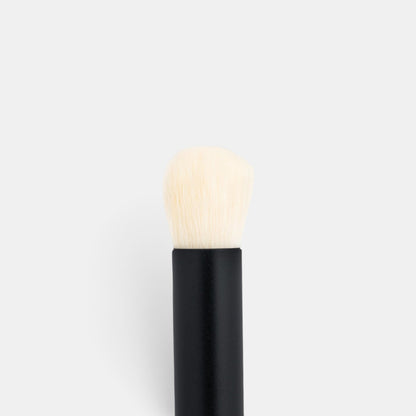 Shop Rescue Spa Baby Blender Brush with soft white nylon bristles and a sleek black handle for cream blush application