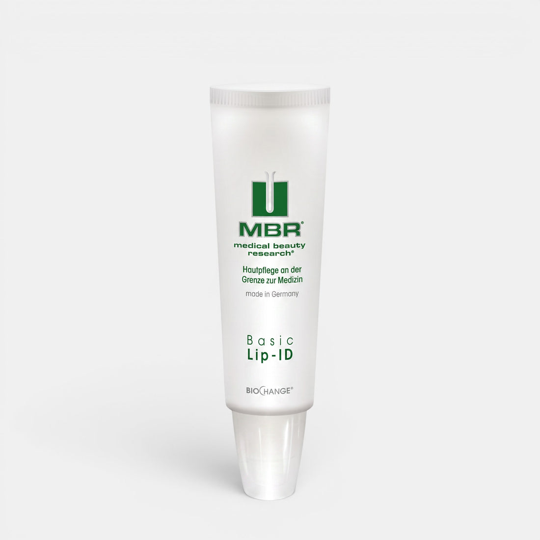 Shop Rescue Spa MBR Basic Lip-ID nourishing lip balm in a white squeeze tube for dry and chapped lips.