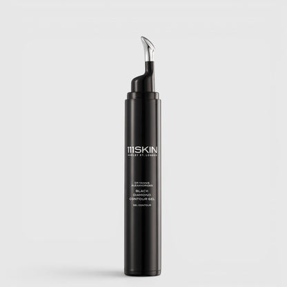 Shop Rescue Spa 111SKIN Black Diamond Contour Gel in a sleek black tube with a precision applicator tip.