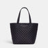 Shop Rescue Spa MZ Wallace black quilted nylon Medium Metro Tote Deluxe with leather trim and padded handles