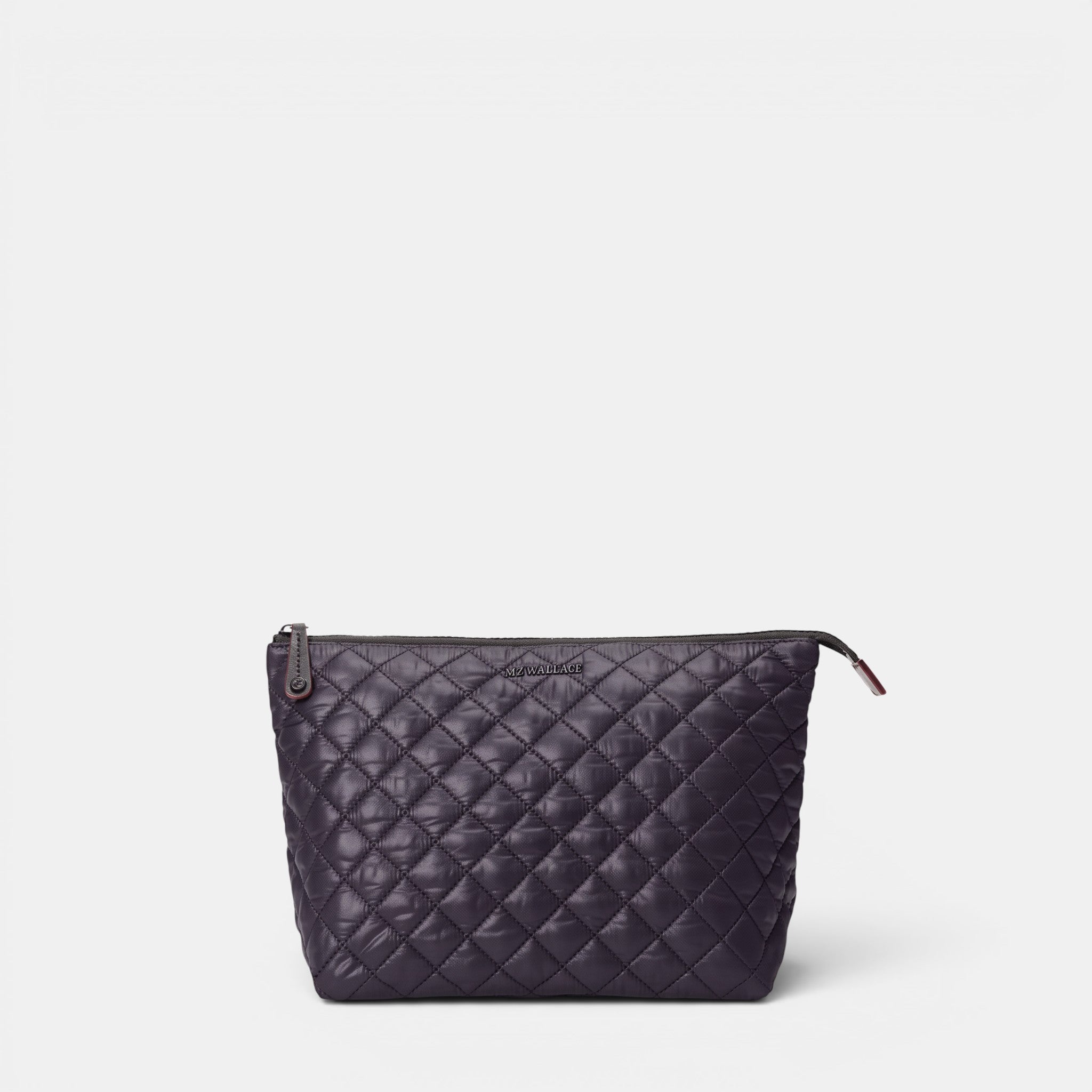 Zoey Large Zip Pouch - Black | MZ Wallace | Shop Rescue Spa