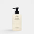 Byredo Black Saffron body wash in a clear pump bottle with black dispenser