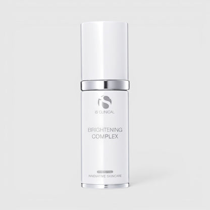 Shop Rescue Spa iS Clinical Brightening Complex 30ml pump bottle for uneven skin tone and hydration.