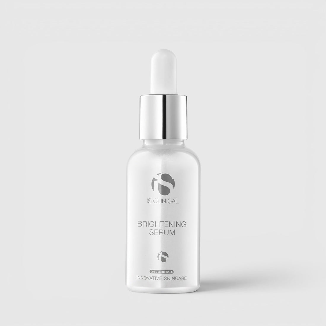Shop Rescue Spa iS Clinical Brightening Serum in a clear glass dropper bottle for uneven skin tone.