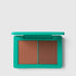 Shop Rescue Spa Sun Tone Bronzing Crème duo in a teal compact with two complementary tan bronzer shades.