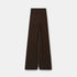 Shop Rescue Spa dark brown cable knit cashmere pants with an elastic waistband in a regular fit.