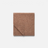 Shop Rescue Spa brown marled knitted scarf in a soft cashmere and silk blend with a plain knit texture.