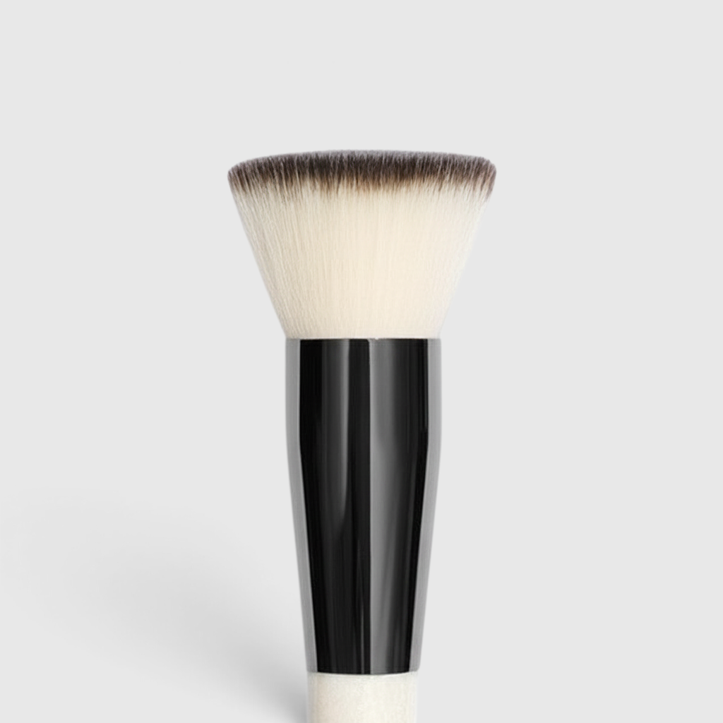 Shop Rescue Spa Buff and Blur brush with a flat-top head and soft vegan bristles for seamless makeup application