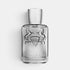 Shop Rescue Spa Castley Eau De Parfum in a clear glass bottle with a silver cap and embossed horse crest logo.