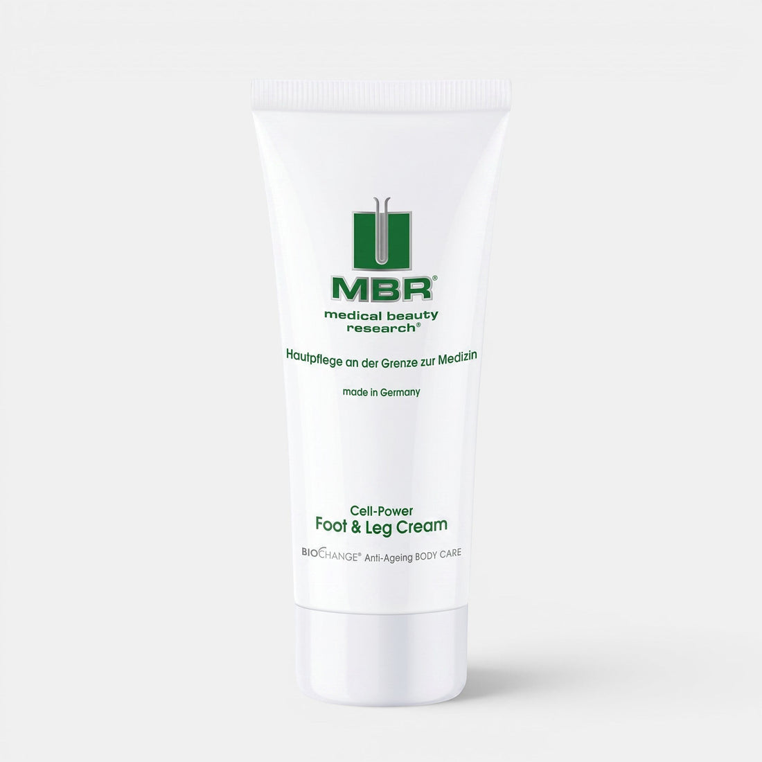 Shop Rescue Spa MBR Cell-Power Foot &amp; Leg Cream in a white 100mL tube for soothing and moisturizing tired legs.