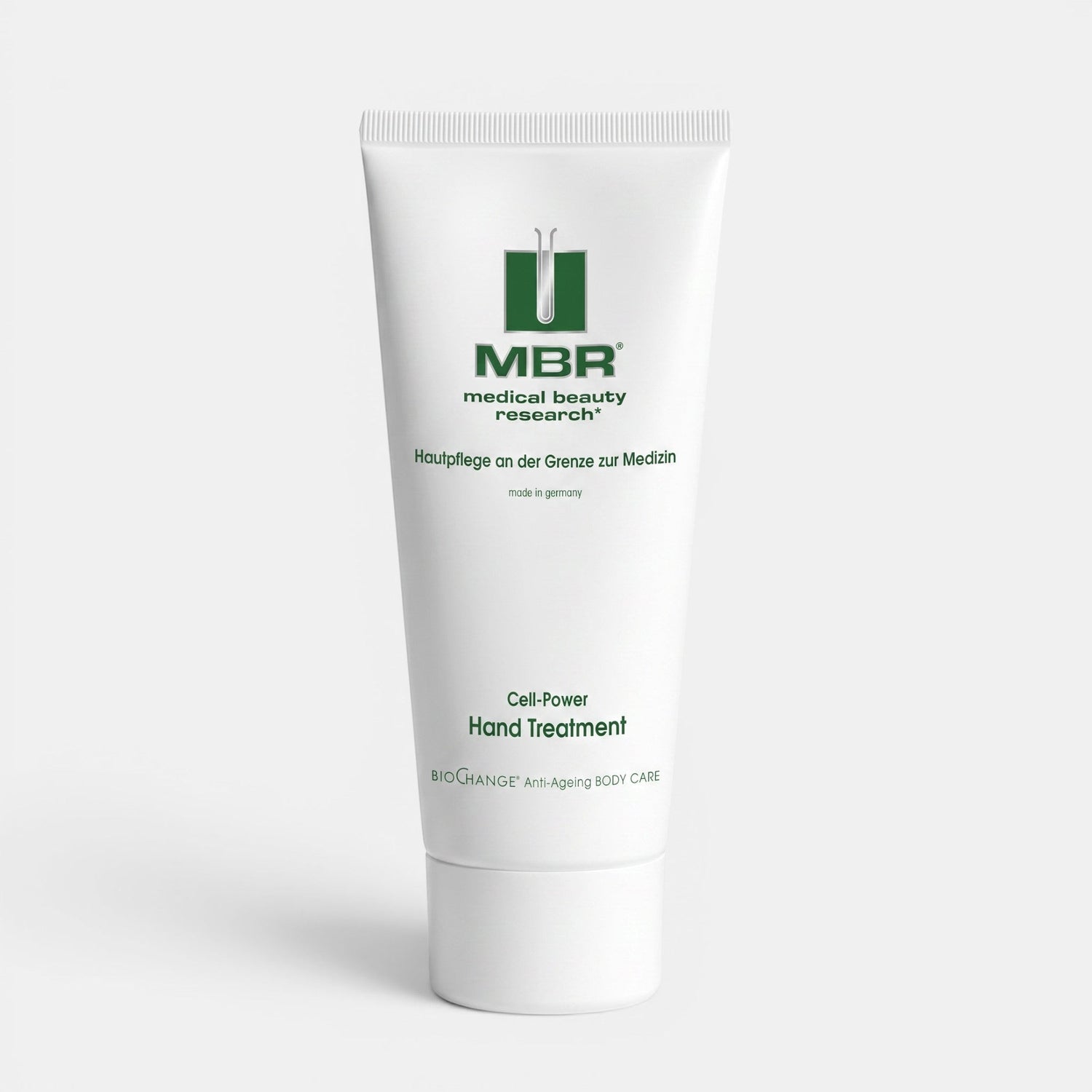 Shop Rescue Spa MBR Cell-Power Hand Treatment cream in a white 100ml squeeze tube for intensive skin care.