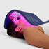 Shop Rescue Spa Celluma Pro LED light therapy panel emitting red and blue light over a woman&