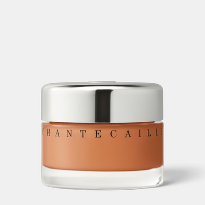 Shop Rescue Spa Chante-caille Future Skin Gel Foundation in a glass jar with a silver lid for a natural finish.