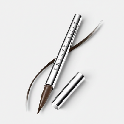 Shop Rescue Spa Chantecaille Le Stylo Ultra Slim liquid eyeliner pen in brown with a precise calligraphy-style tip.