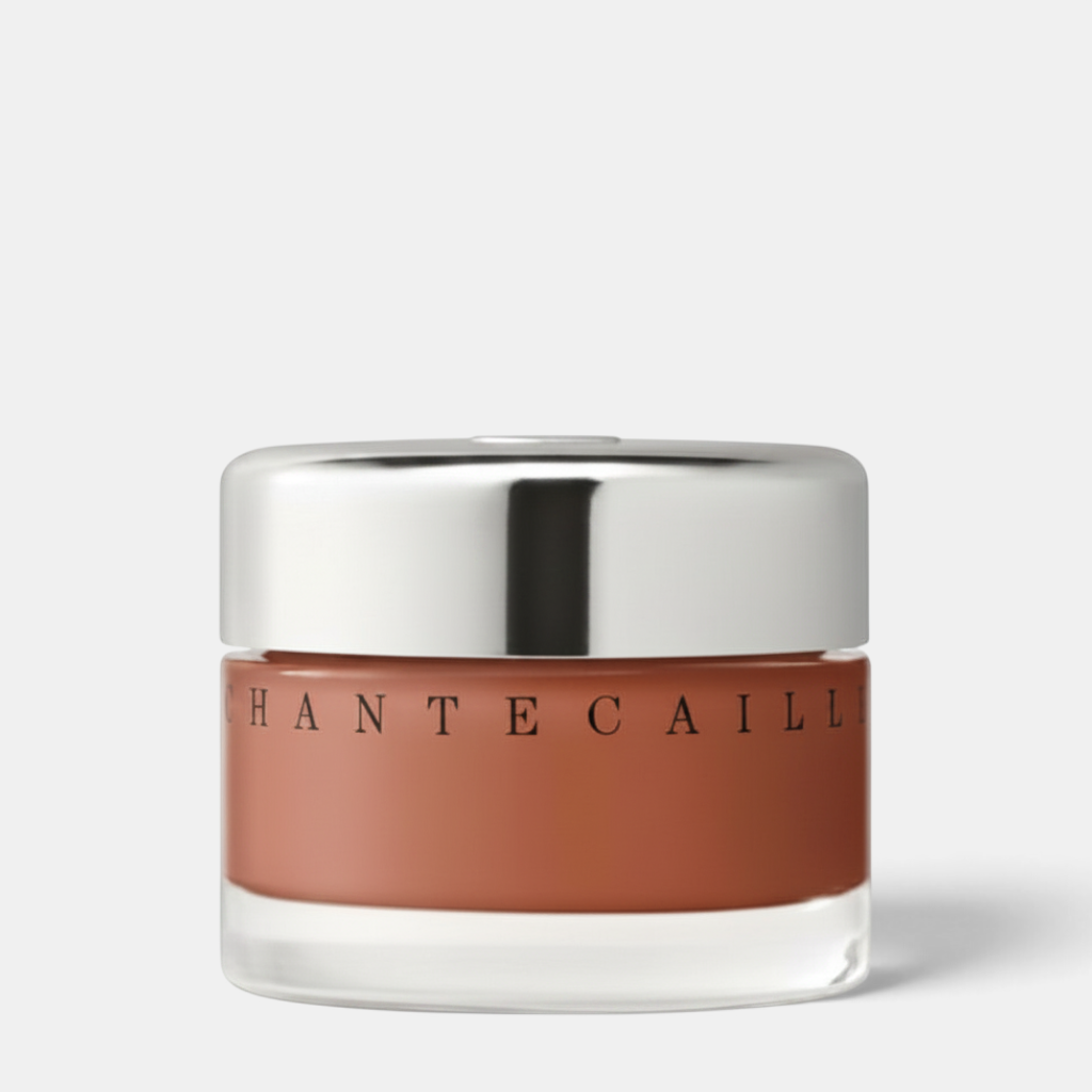 Shop Rescue Spa Chantecaille Future Skin gel foundation in a glass jar with a silver lid for a natural finish