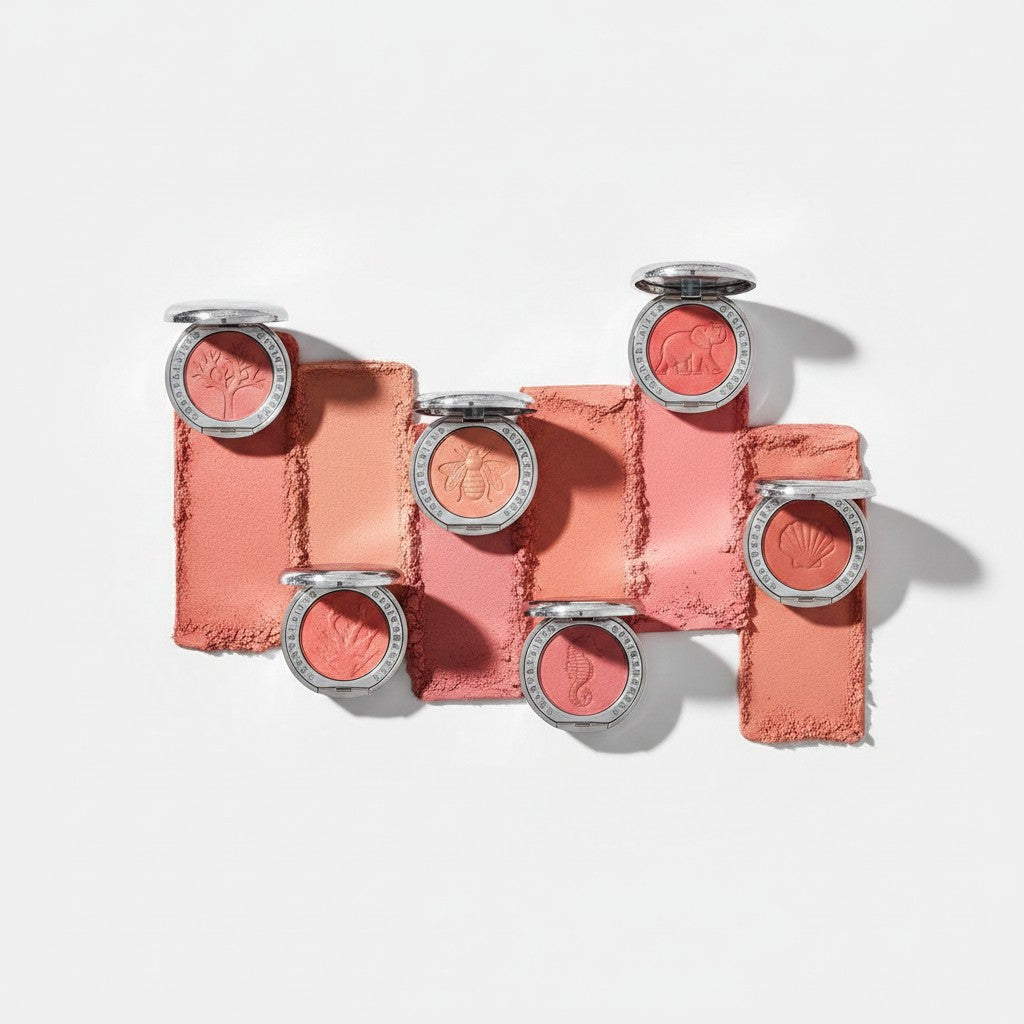 Shop Rescue Spa Philanthropy Cheek Shade Refills in various shades of pink and peach powder blush.